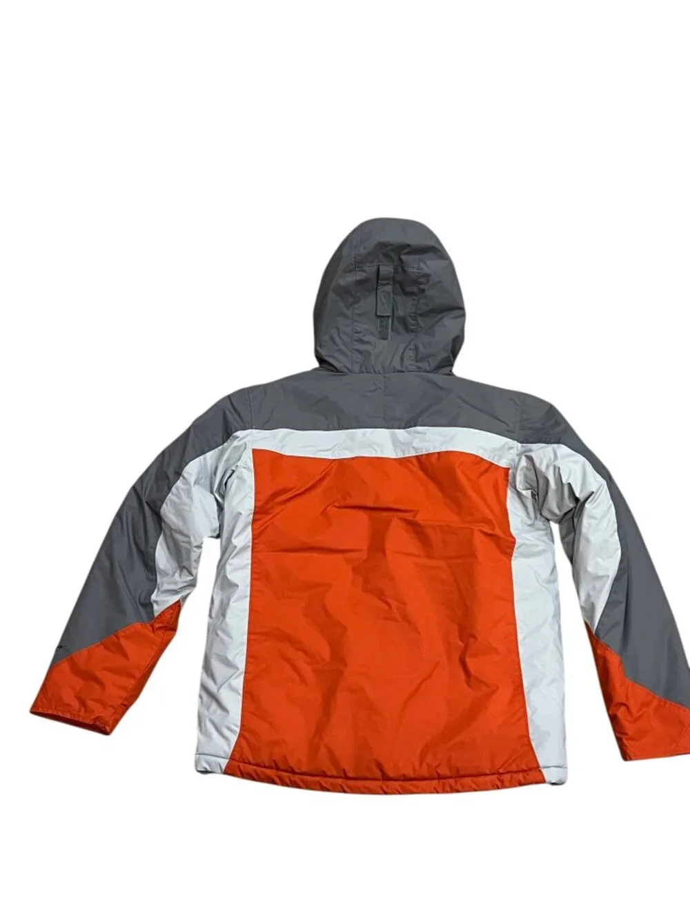 Columbia Youth Bugaboo Omni Shield Winter Jacket, Gray Orange, L 14/16